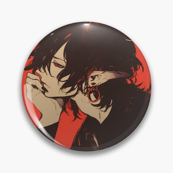Item preview, Brooding Demon Boy – Stylized Dark Fantasy Art designed and sold by Skolyak.