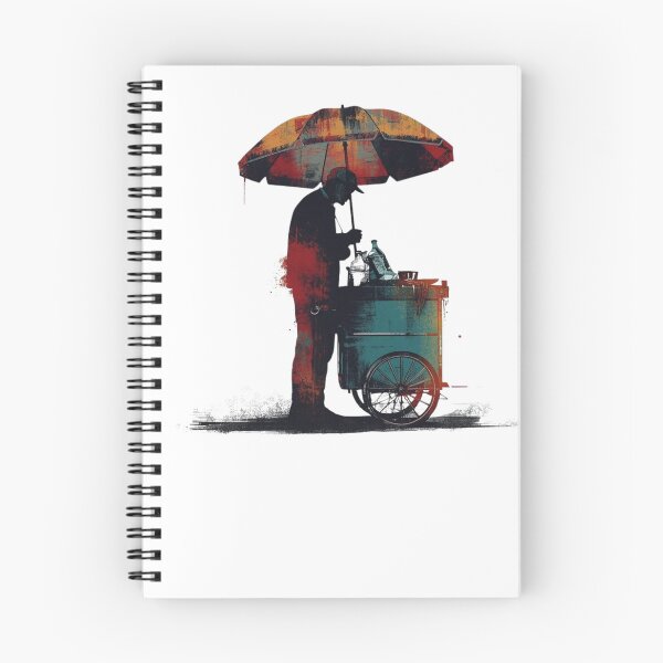 Item preview, Street vendor silhouette designed and sold by garts.