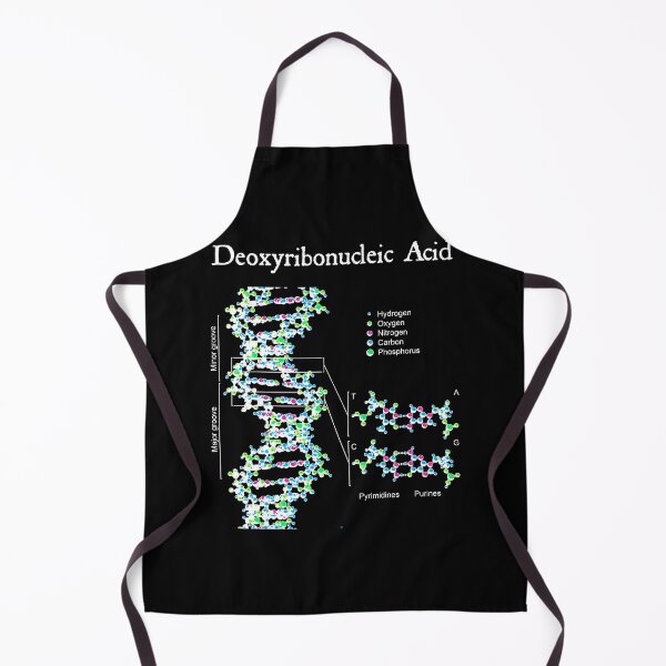 Item preview, Nerdy Vintage Deoxyribonucleic Acid DNA Helix Science Teacher White Text designed and sold by MathWare MathClips.
