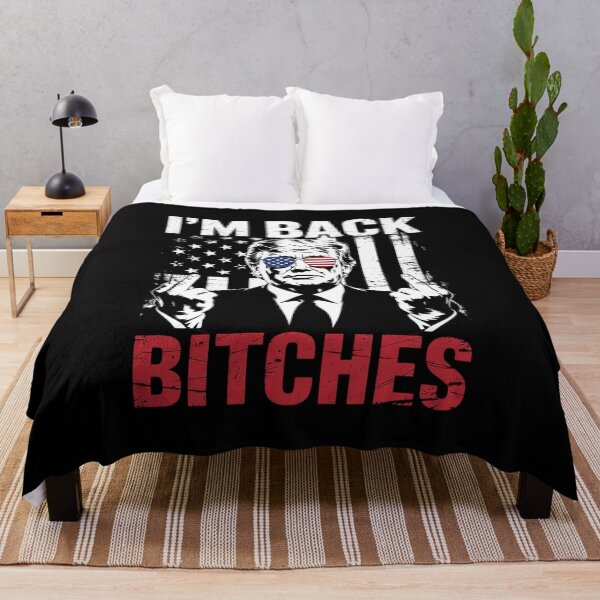 Item preview,  Trump I'm Back Bitches Take Ameircan Great Again  designed and sold by ClassicAnthony.