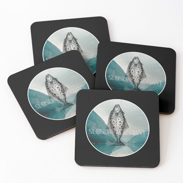 Item preview, Subsurface Giant. Funny Halibut fishing design designed and sold by SofikoDesigns.