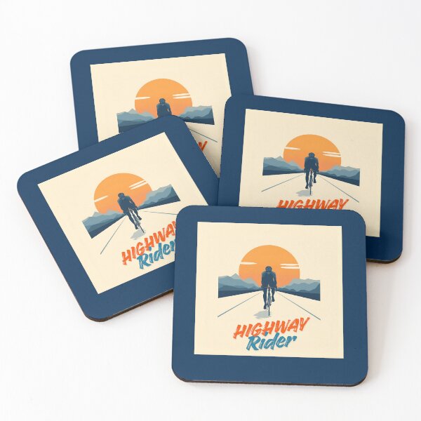 Item preview, Highway Rider - Adventure Cycling Gift & Apparel for Mountain Lovers designed and sold by endurothreads.