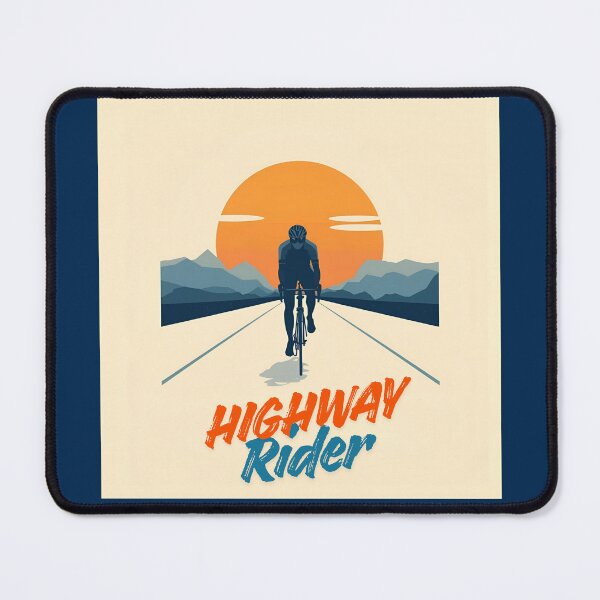 Item preview, Highway Rider - Adventure Cycling Gift & Apparel for Mountain Lovers designed and sold by endurothreads.