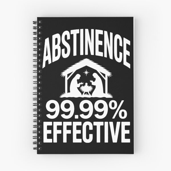 Item preview, Abstinence 99.99 Percent Effective Nativity Christmas Joke designed and sold by BakeryDozen.