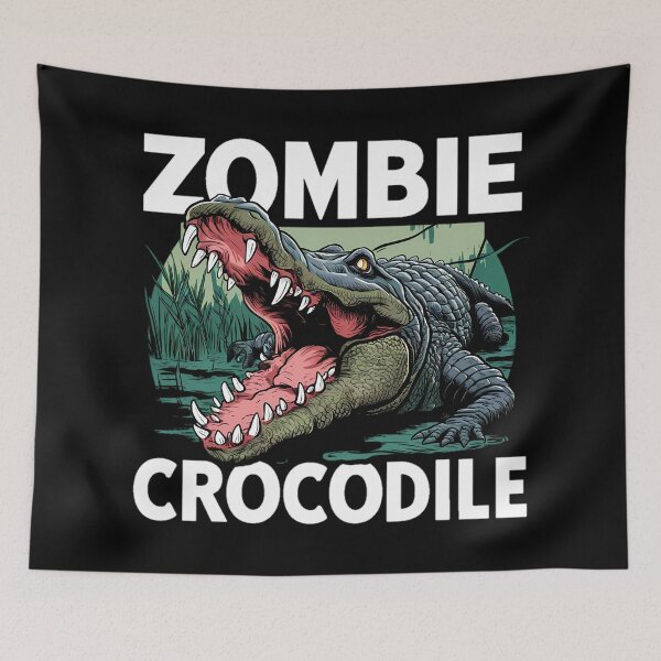 Item preview, Zombie Crocodile designed and sold by RkskArt.