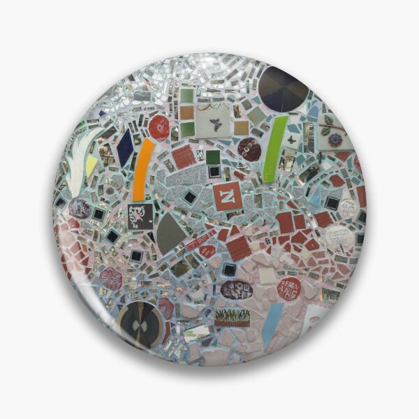Item preview, Magic Gardens Mosaic tiles philadelphia designed and sold by Tori-creates.