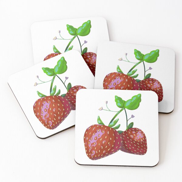 Item preview, Cute Shiny Strawberries designed and sold by daiigatro.