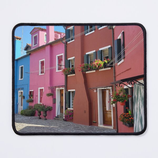 Item preview, colorful houses of burano italy designed and sold by Tori-creates.