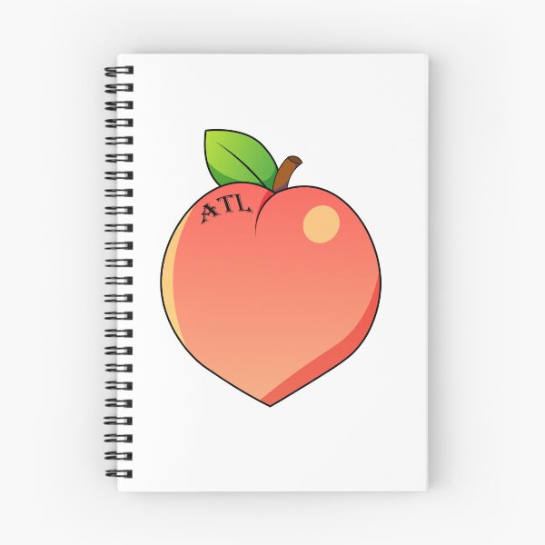 Item preview, ATL Peach designed and sold by AcornButtonArt.