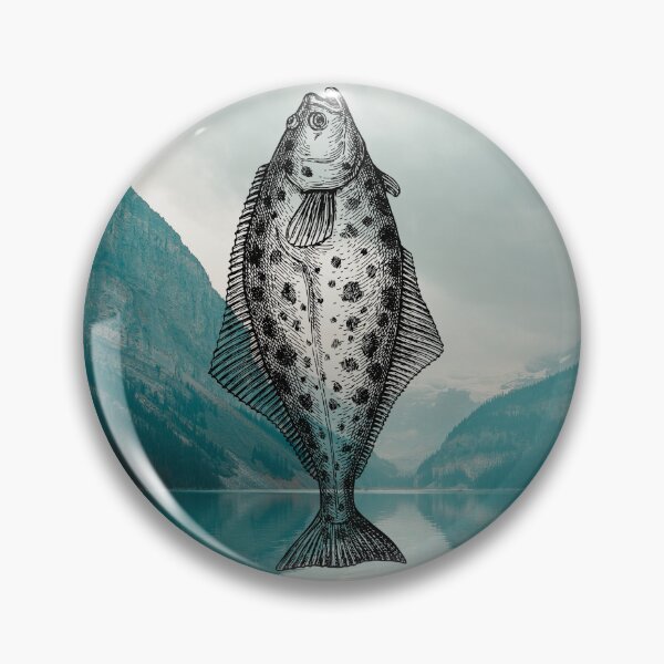 Item preview, Halibut fishing design designed and sold by SofikoDesigns.