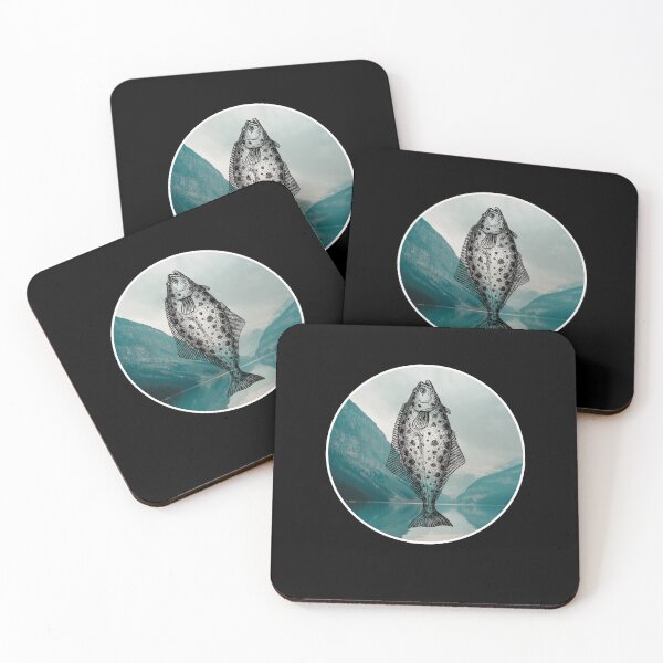 Item preview, Halibut fishing design designed and sold by SofikoDesigns.