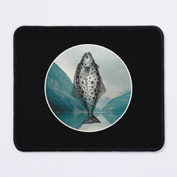 Item preview, Halibut fishing design designed and sold by SofikoDesigns.