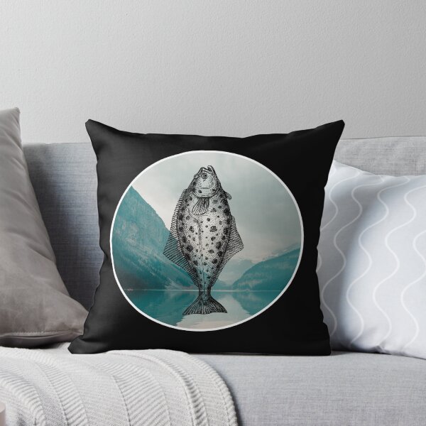Item preview, Halibut fishing design designed and sold by SofikoDesigns.