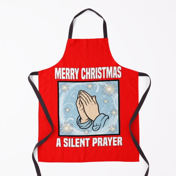 Item preview, MERRY CHRISTMAS - A SILENT PRAYER | Prayer Hands Christmas | Faith and Reflection Holiday Design designed and sold by KEF Custom.