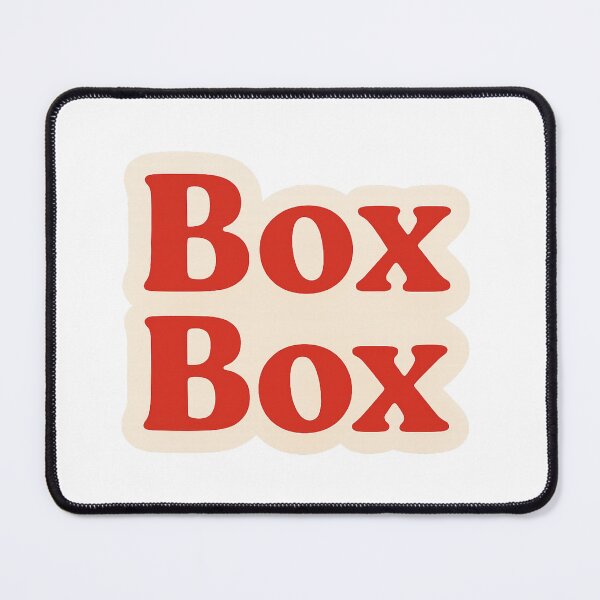 Item preview, Box Box - retro vintage racing designed and sold by RacingCuties.