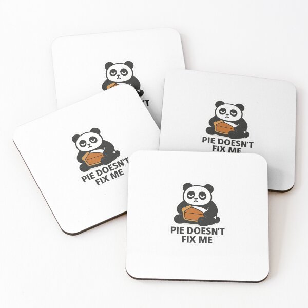 Item preview, Pie Doesn’t Fix Me designed and sold by NoGiftPandaShop.