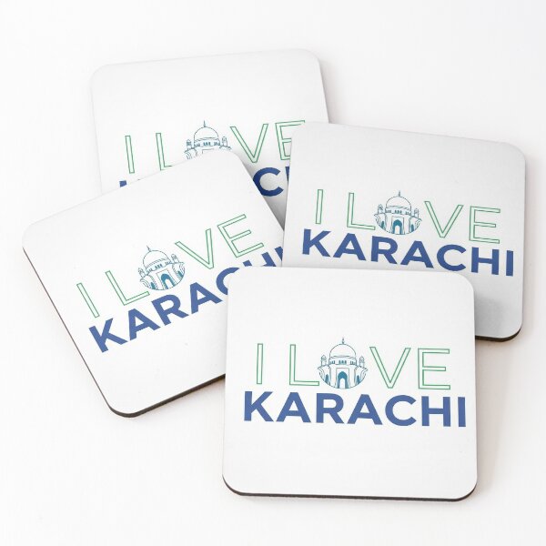 Item preview, I LOVE KARACHI Design designed and sold by VerizalShop.
