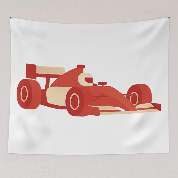 Item preview, Retro Red Race Car | Vintage Motorsport Aesthetic Design designed and sold by RacingCuties.