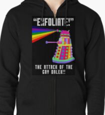 Gay Dalek Zipped Hoodie