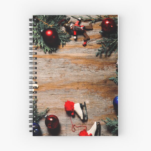 Artikelvorschau, Holzmaserung mit Weihnachtsmotiven entworfen und verkauft von DesignerTNT.