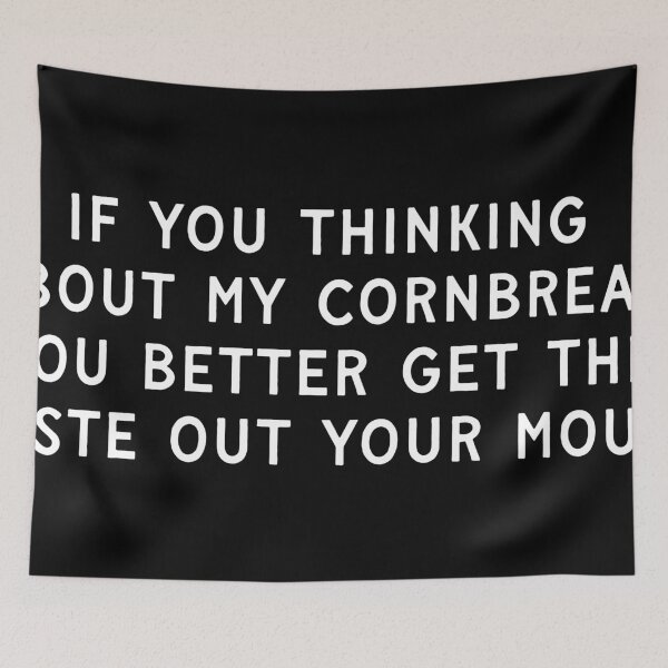 Item preview, Life (1999) Eddie Murphy movie quote - Cornbread Magnet designed and sold by abstractcomkx.