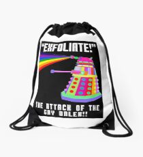 Gay Dalek Drawstring Bag