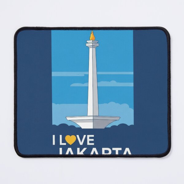 Item preview, I LOVE JAKARTA Design designed and sold by VerizalShop.