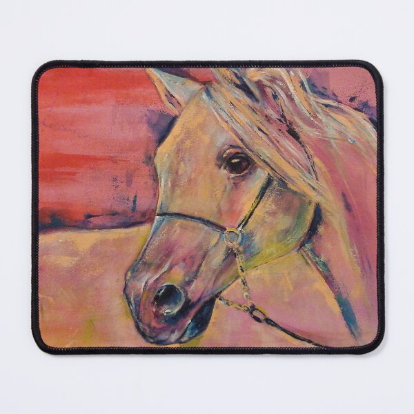 Item preview, Crimson Cadence, horse painting with acrylic . designed and sold by hazemomar.