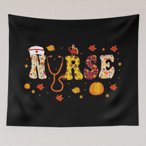 Item preview, Funny Nurse Turkey Thanksgiving Scrub Top Fall  designed and sold by JEFDodsonArt.