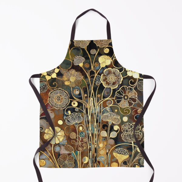 Item preview, Gustav Klimt Gold Floral designed and sold by maniacfitness.
