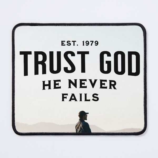 Item preview, God Never Fails designed and sold by DesignedbyFaith.