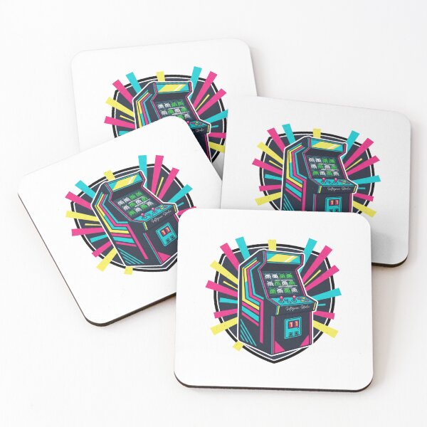 Item preview, Neon Retro Arcade Cabinet designed and sold by SoftgroveStudio.