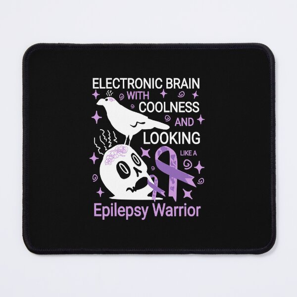 Item preview, Funny epilepsy saying, cool skull designed and sold by vibeno1.