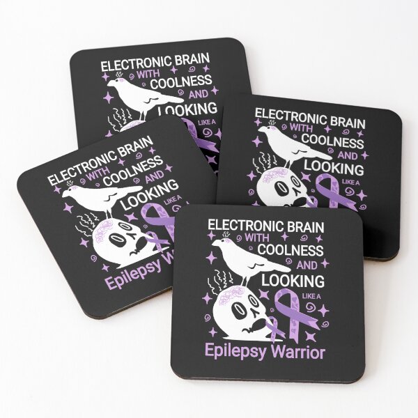 Item preview, Funny epilepsy saying, cool skull designed and sold by vibeno1.
