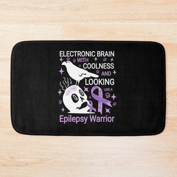 Item preview, Funny epilepsy saying, cool skull designed and sold by vibeno1.