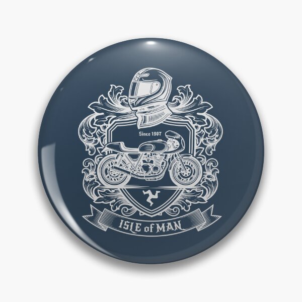 Item preview, Vintage Isle of Man TT Heraldic Emblem designed and sold by KiwiRider.