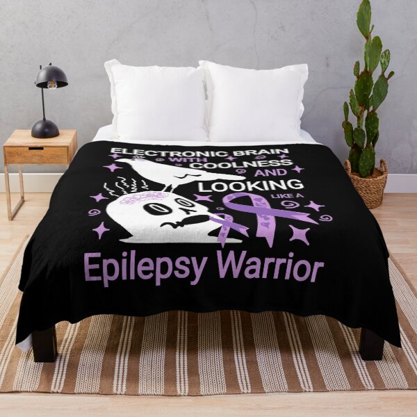 Item preview, Funny epilepsy saying, cool skull designed and sold by vibeno1.