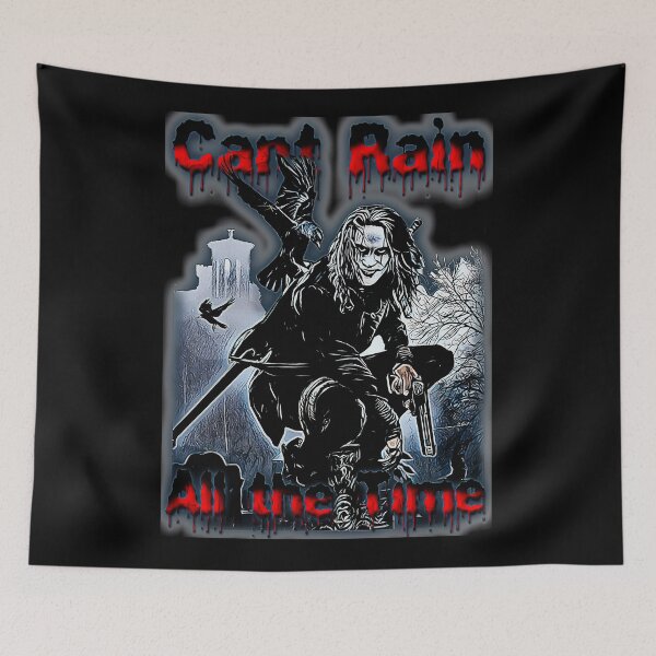 Item preview, The Crow Dark Rain Gothic Scene designed and sold by bettannfuco.