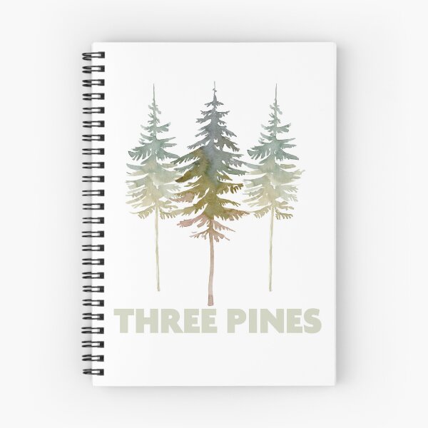 Item preview, Three Pines Watercolor – Nature Forest Design designed and sold by Imaginationbeyond.