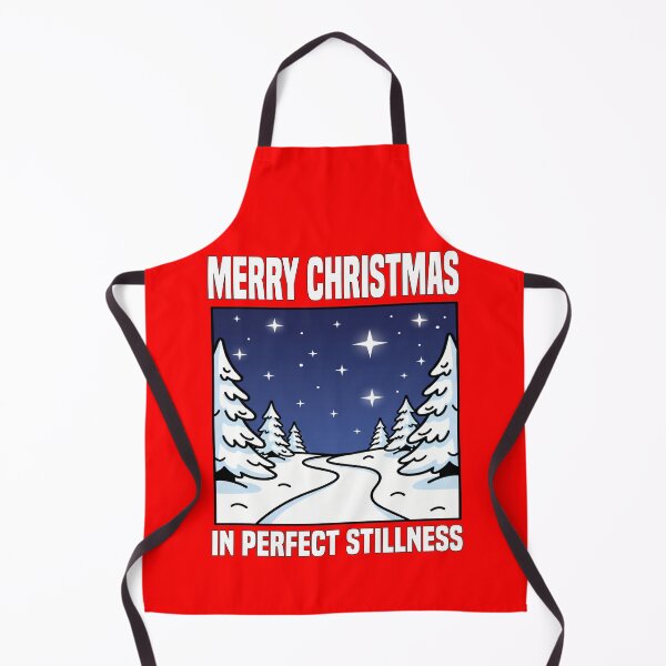 Item preview, MERRY CHRISTMAS - IN PERFECT STILLNESS | Minimalist Winter Path Christmas | Serene Holiday Design designed and sold by KEF Custom.