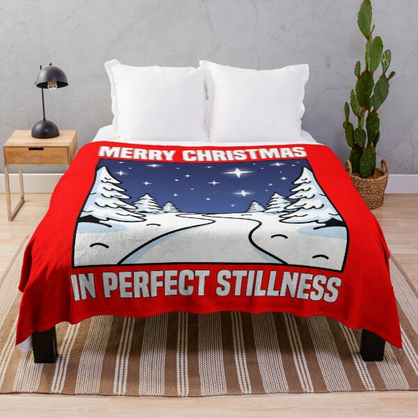 Item preview, MERRY CHRISTMAS - IN PERFECT STILLNESS | Minimalist Winter Path Christmas | Serene Holiday Design designed and sold by KEF Custom.