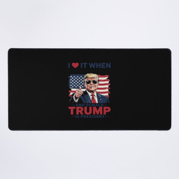 Item preview, I Love It When I Wake Up And Trump Is President Trump 1 designed and sold by EllinoKlemo.