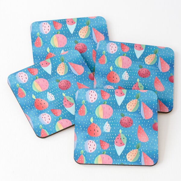 Item preview, Pastel Strawberry Pattern 3 designed and sold by FlaskLab.