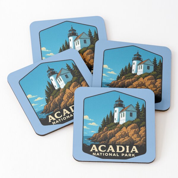 Item preview, Acadia National Park Lighthouse designed and sold by Myra365Art.