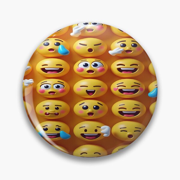 Item preview, Cute 3D Emoji Grid designed and sold by rishvadesigns.