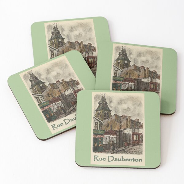Item preview, Paris Street Scene: Rue Daubenton designed and sold by Tridentulus.