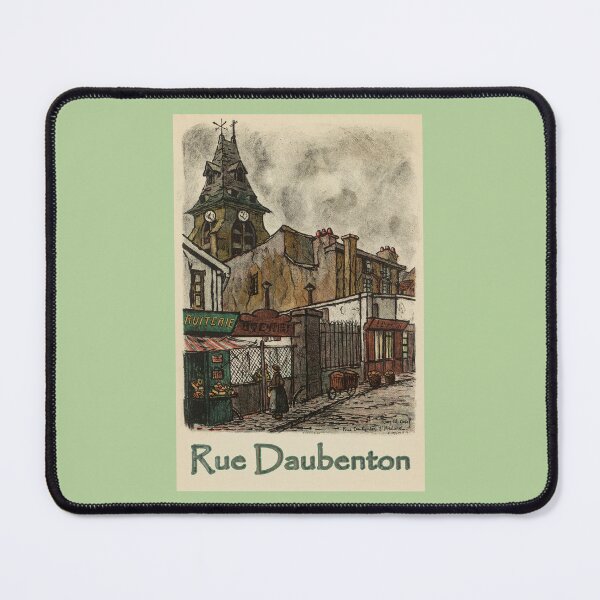Item preview, Paris Street Scene: Rue Daubenton designed and sold by Tridentulus.