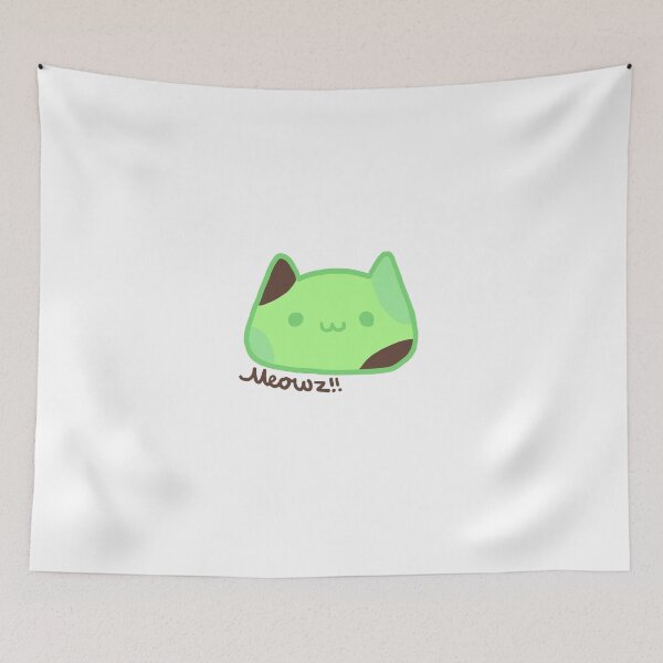 Item preview, Mint Chocolate Chip Pudding Cat designed and sold by Meowz Puddings.