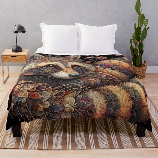Item preview, Ornate Raccoon Design designed and sold by purplesensation.