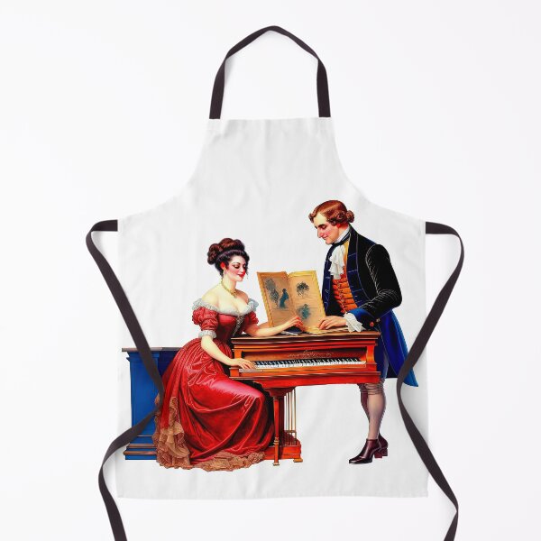 Item preview, A Couple Of Victorian Vampires Are Being Nice Around The Clavisin designed and sold by LanaGustavsson.